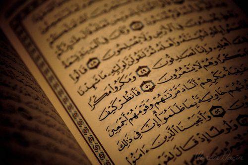Verset du Coran